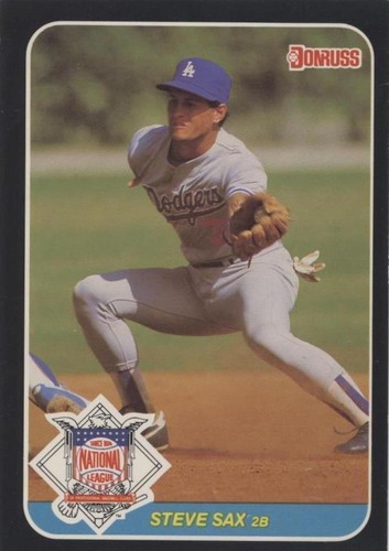 1987 Donruss All-Stars - Steve Sax #28