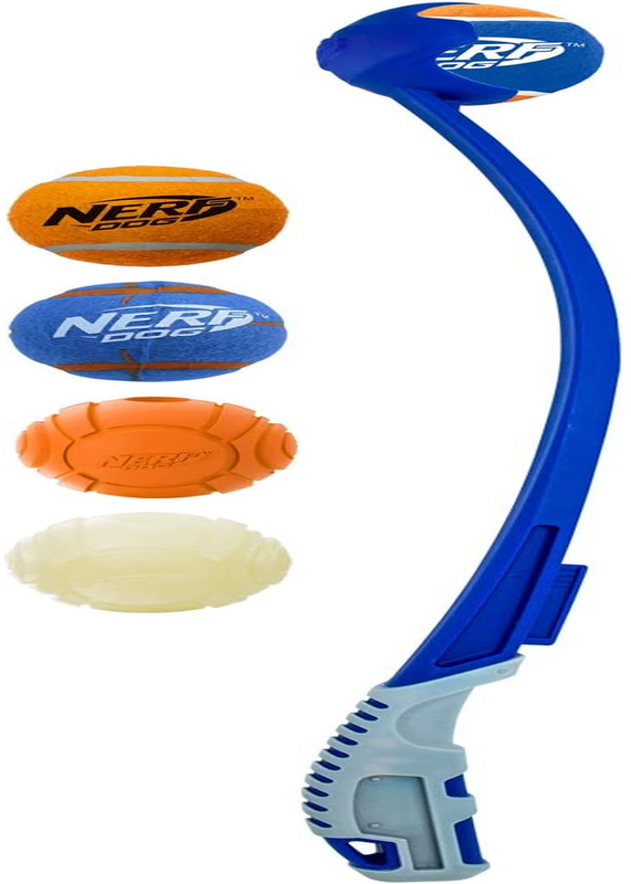 Nerf Dog 25In Translucent Air Strike Thrower, Dog Toy Gift S