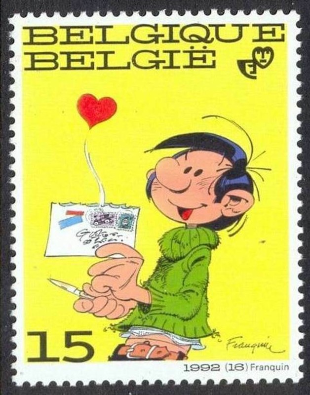 Belgique**Gaston Lagaffe-BandesdessinÃ©Es-Comics-Guust Flater