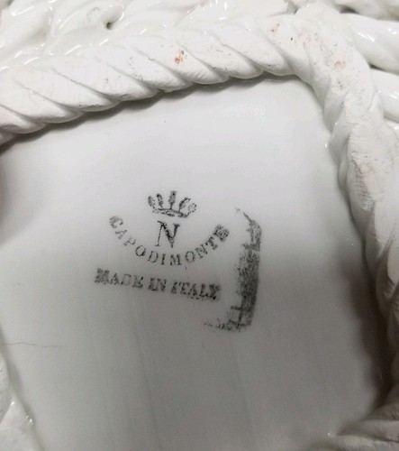 Capodimonte Warehouse find!  NIB Banana basket made in Italy.  Hard to find.