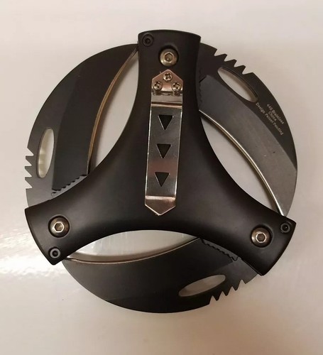 Cyclone 2003 Collector 3 Blade Knife, Design By Victor Lee NEW w/box