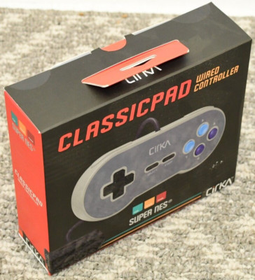 SNES Classic Pro Controller - CirKa Super Nintendo - NEW / Sealed, FAST SHIPPING
