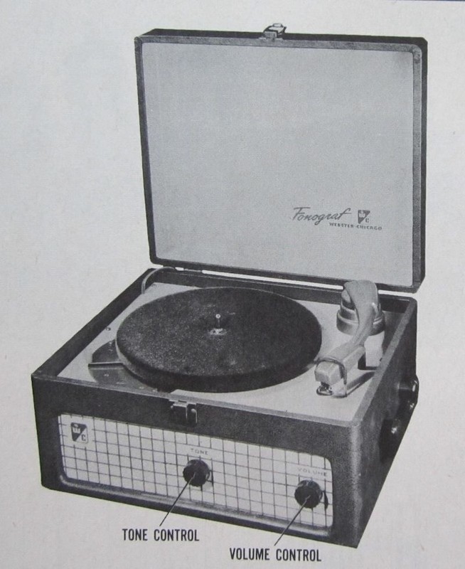 1951 WEBSTER-CHICAGO 130 RECORD PLAYER phono SERVICE MANUAL photofact SCHEMATIC