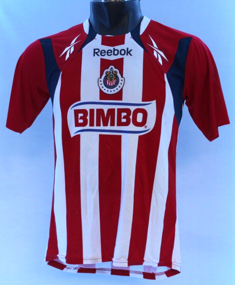 Club Chivas de Guadalajara Authentic Reebok Jersey Size