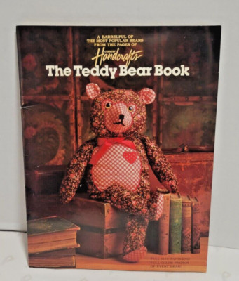 The Teddy Bear Book by Country Handcrafts ~ Sewing Patterns Unused Printed USA