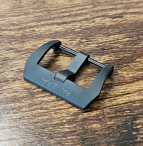 133.PANERAI用 クロコダイル×裏ラバー26mm-22mm 133.PANERAI用 クロコダイル×裏ラバー26mm-22mm - 時計