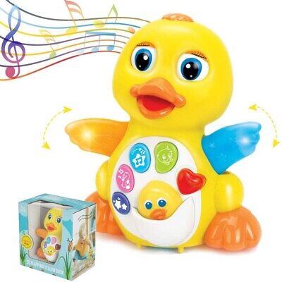 Light Up Dancing Singing Duck Toy Infant, Baby Toddler Musical Educational Toy