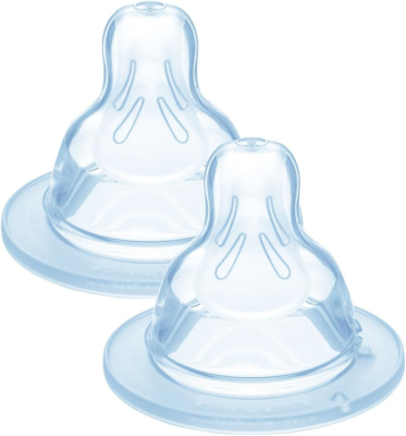 MAM Teats Size 1 Suitable for Newborns Slow Flow SkinSoft
