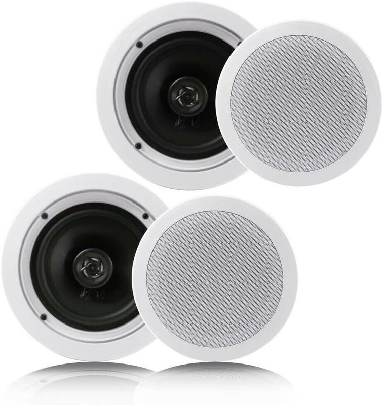 Pyle 6.5&rdquo; In-wall In-ceiling Speaker System Flush Mount Ho