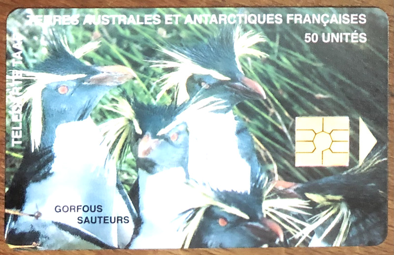 Taaf Gorfous Sauteurs TÃLÃCarte RÃF Phonecote Taaf8 Neuve Phone Card Scheda