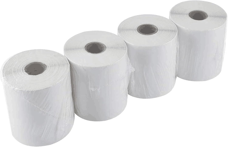 4"X6" Thermal Shipping Label, Commercial Grade, White, 4 Rolls,1000