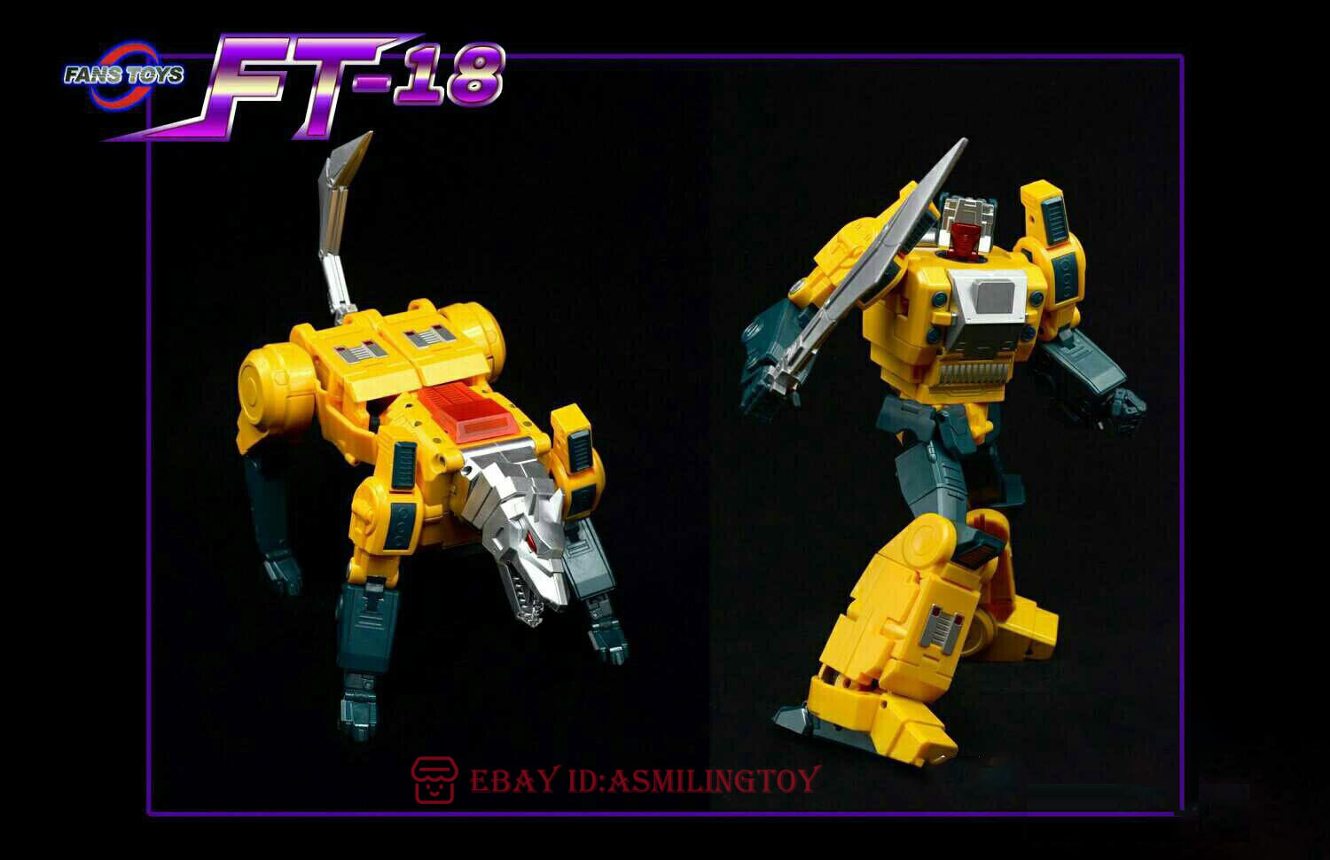 FansToys FT18 FT-18 Lupus Weirdwolf Action Figure Toy Model