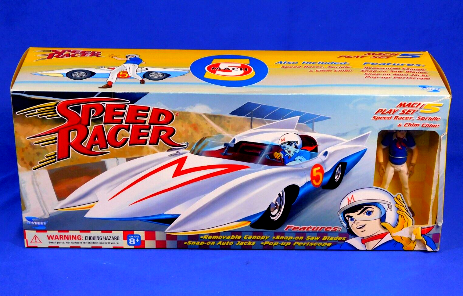 Jada Radio Control Mach 5 Speed Racer 27 MHz RARE Car for