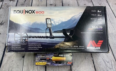 Minelab EQUINOX 800 Waterproof Metal Detector With Pro Find 35 Pin Pointer