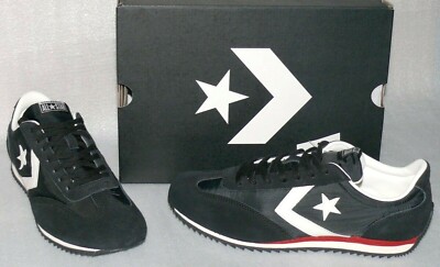 Converse 161230C ALL STAR Trainer OX Rau Suede Leder Schuhe Sneaker 41 Schwarz W