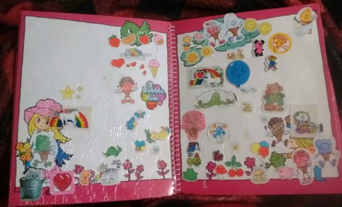 Vintage 80's Sticker Album Book Collection Full Of 1980’s Stickers Free Shipping