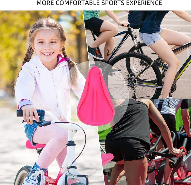 Kids Bicycle Seat Cushion, Child Gel Cycing Cover Sports Protection Bicycle Cush