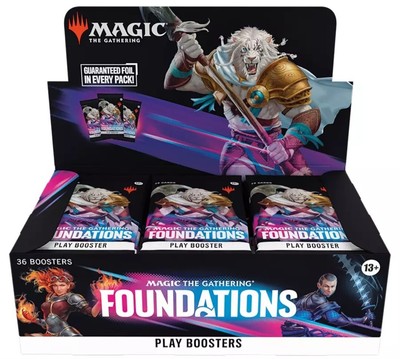 Foundations Play Booster Box - MTG - PRE-ORDER   Ships 11/18