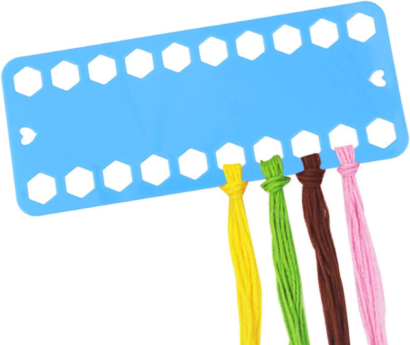10Pieces Cross Stitch Thread Holder Storage Tool Embroidery Floss Organizer Need