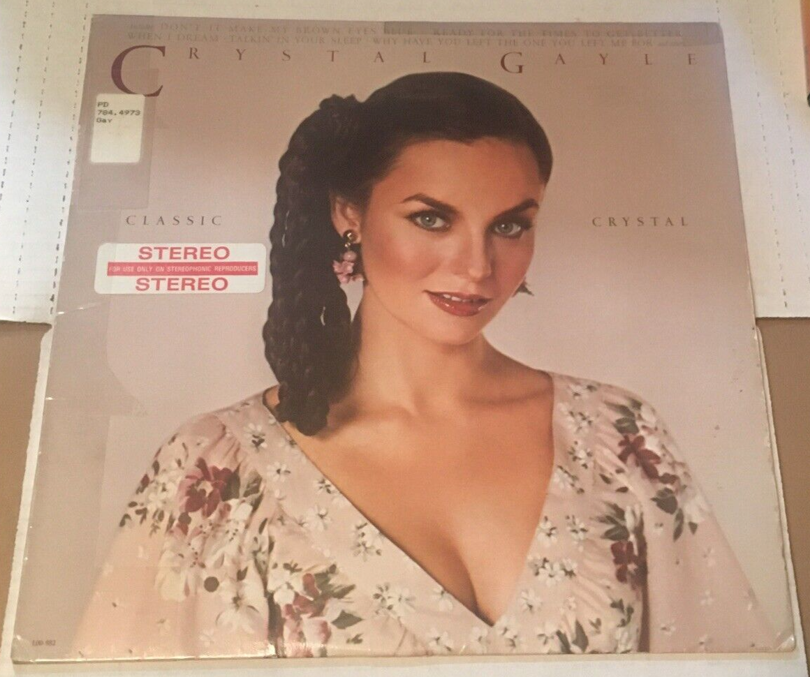 Crystal Gayle - Classic Crystal - LP - LOO-982 - HumminGuru