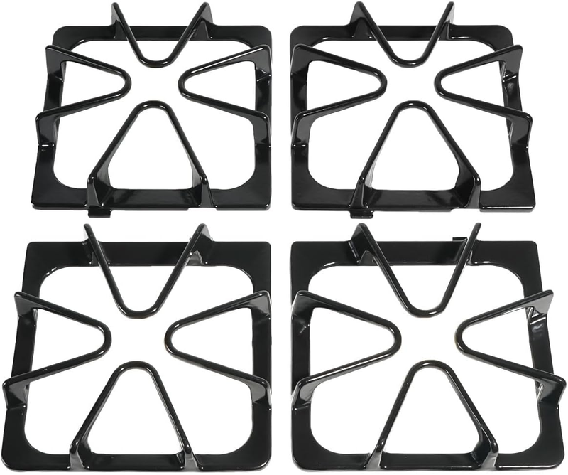 Burner Grates W10447925 for Whirlpool Maytag Kenmore Amana 4 Pack Gas Stove