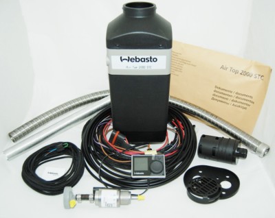 NEW WEBASTO AIR TOP 2000 STC DIESEL HEATER WITH MULTICONTROL HD REMOTE