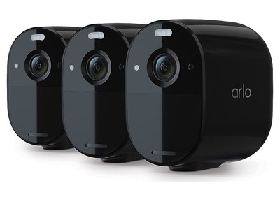 Arlo Essential XL Spotlight Wireless Security Camera Pro 3-Pack