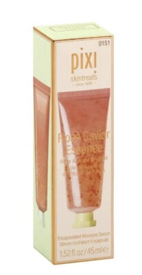 Pixi Skintrearts Rose Caviar Essence 1.52 oz 45 ml New In Box Sealed