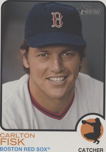2022 Topps Heritage High Number - Carlton Fisk #OB-CF