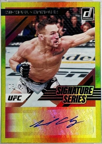 ufc マイケル・チャンドラー　サインカード 2021 Panini Immaculate UFC Rookie Relic Auto #108 Michael