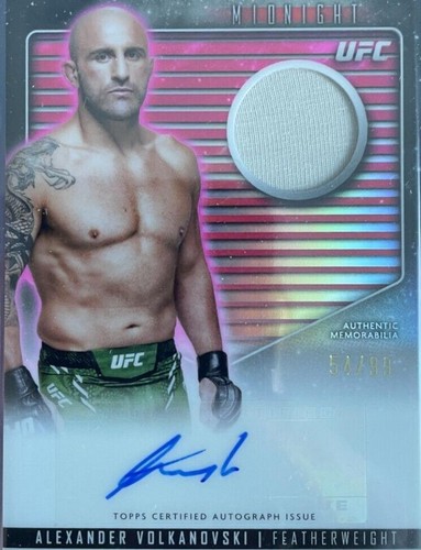 2024 Topps Midnight UFC - Alexander Volkanovski #RCA-AVO