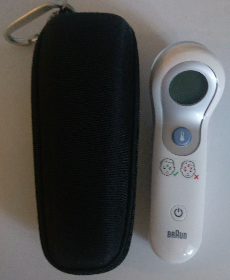 Braun NTF3000 No Touch Plus Forehead Thermometer with Case