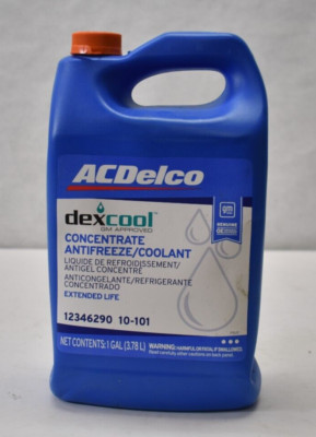 ACDelco Dex Cool Concentrate Antifreeze/Coolant 12346290 10-101 1 Gallon