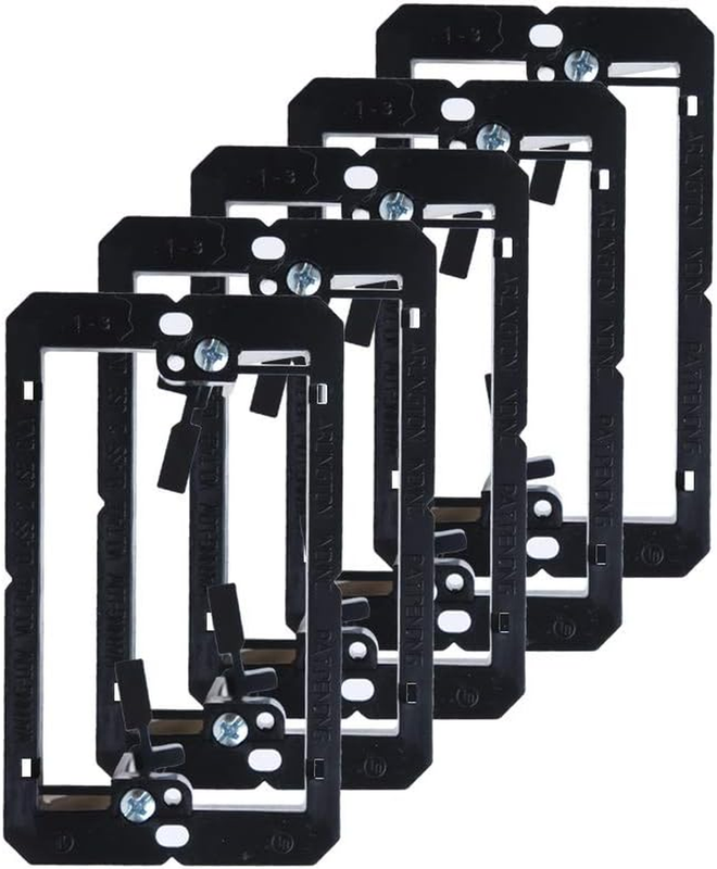 Single Gang Low Voltage Mounting Bracket Wall Plates Mounting Bracket for Wires,