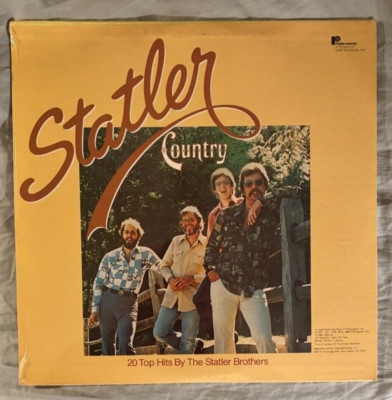 SEALED Statler Brothers Country 1980 Vinyl LP 20 Top Hits Album Record 