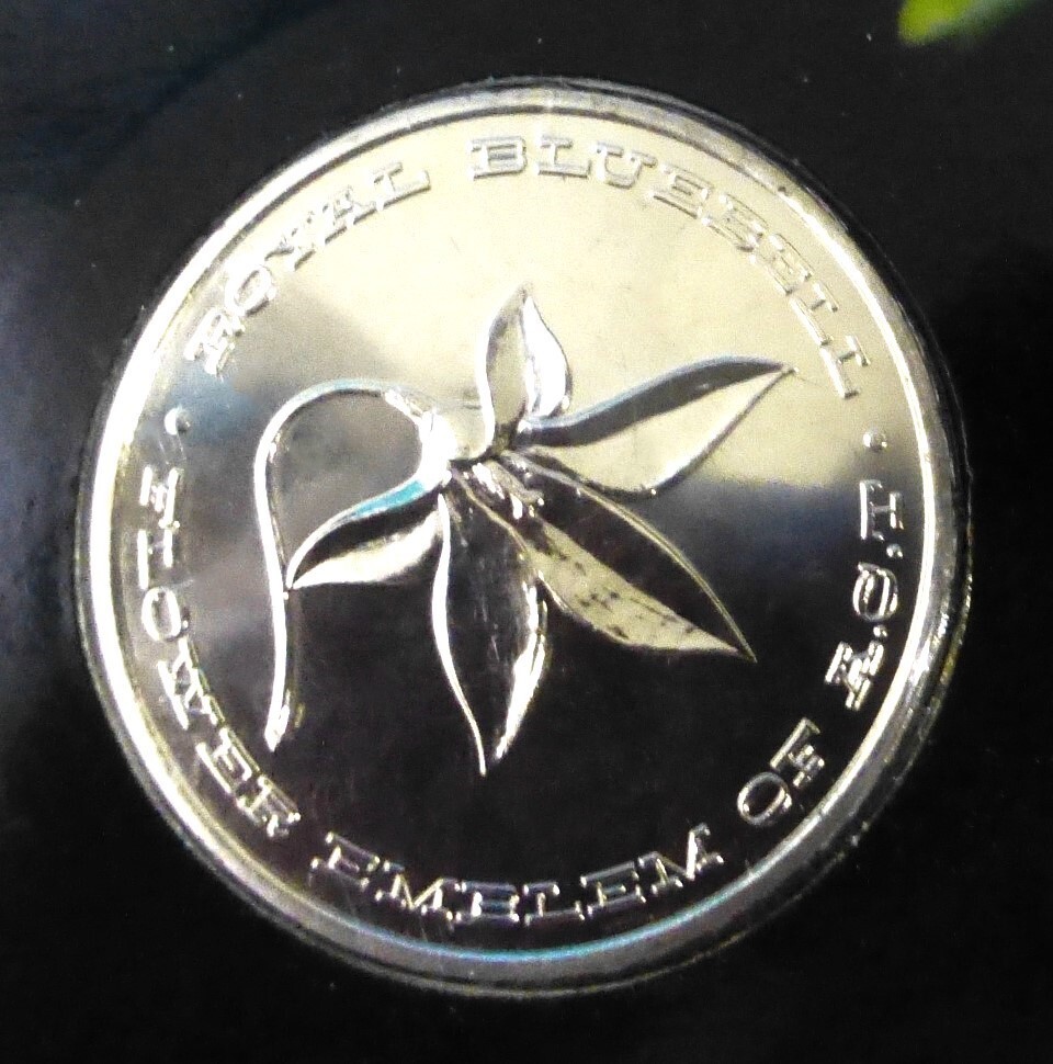 コレクション  Australian Mint Bluebell Medallion AUSTRALIA ROYAL BLUEBELL MINT TOKEN - FLOWER EMBLEM OF