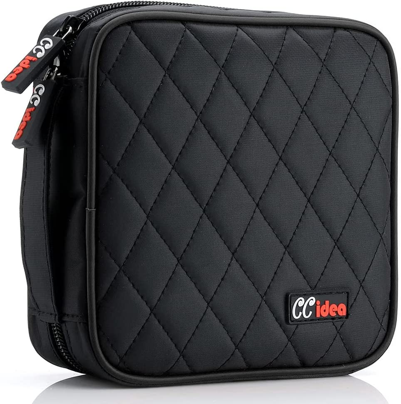 40 Capacity CD/DVD Case Holder Portable Wallet Disc Storage 