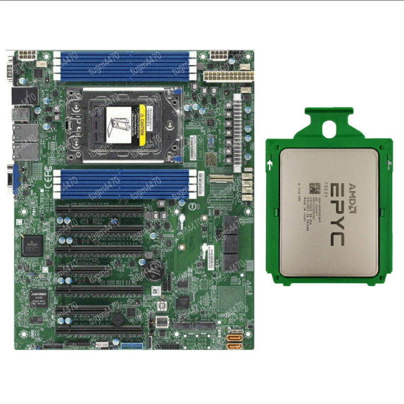 Amd Epyc 7302p+ Supermicro H12ssl-i Version 2.0 16cores 32threads 3.0 Ghz Combo