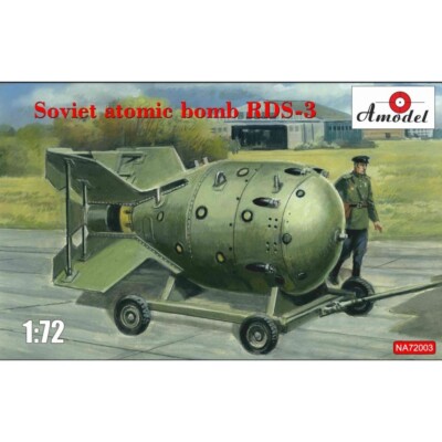 Amodel NA72003 Plastic model Scale 1:72 Soviet atomic bomb RDS-3modelling kit