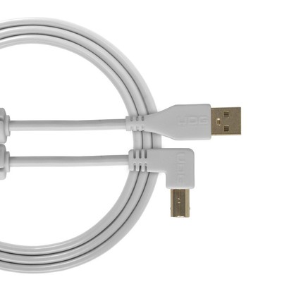 UDG - Ultimate Audio Cable USB 2.0 A-B Angled 1m White