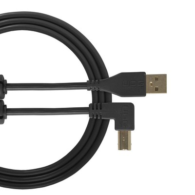 UDG - Ultimate Audio Cable USB 2.0 A-B Angled 1m Black