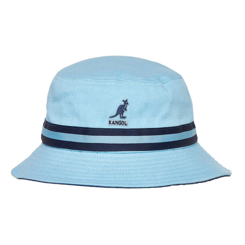 ハンチング・キャスケット Stripe Bucket Hat - Blue $_57.JPG?set_id=8800005007
