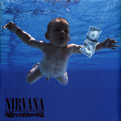 NIRVANA NEVER MIND シングルステッチ NIRVANA NEVER MIND Tシャツ シングルステッチ グッドフェード