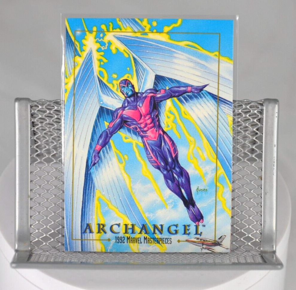 1992 Skybox Marvel Masterpieces Archangel #8 X-Men Gold Team