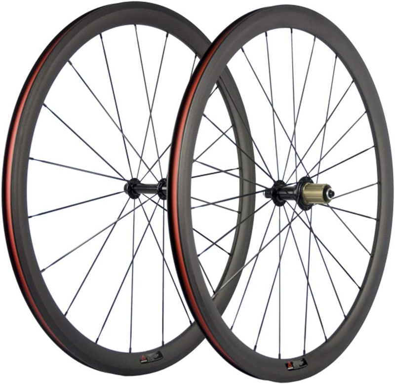 38/25Mm Carbon Wheelset 700C Clincher Basalt Braking Surface