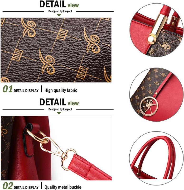 Women Purses and Handbags Top Handle Satchel Shoulder Bags Messenger Tote Bag
