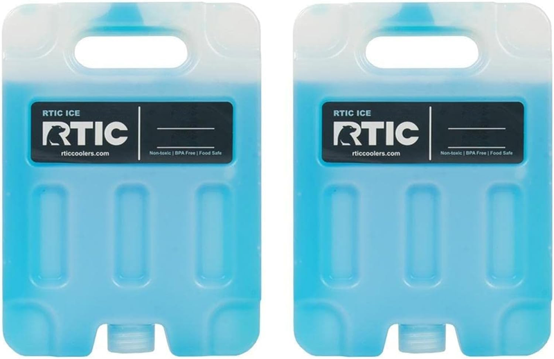 RTIC Refreezable Reusable Cooler Ice Packs Cold Ice Chest Pack Long-Lasting Brea