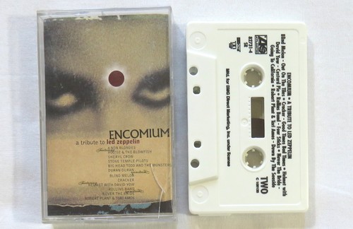 Encomium A Tribute To Led Zeppelin Cassette Tape 1990's USA BMG Grunge Era Bands