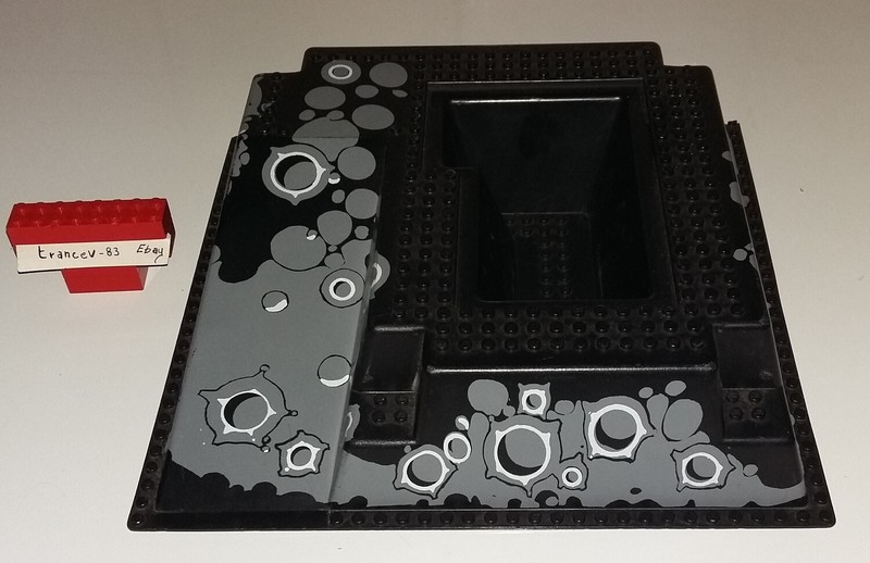 Lego Space Raised Baseplate 2552px2 6959 6988 6991 (AbÃ®MÃ©E - Voir Description)