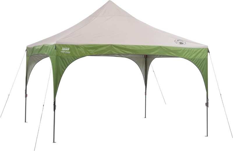 Canopy Sun Shelter with Instant Setup, Sun Shelter with Wheeled Carry Bag 7X5Ft,